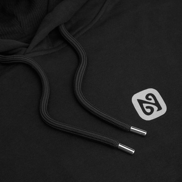 2026 Nyord Logo Hoodie AM001 - Black Charcoal